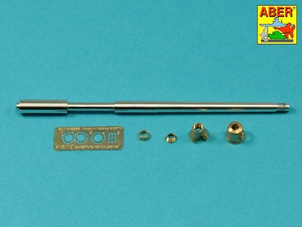 Aber 35L-068N Lufa 75mm KwK40L/43 z wczesnym hamulcem wylotowym do niemieckich czołgów Panzer IV Ausf.G 1/35 – immagine 6