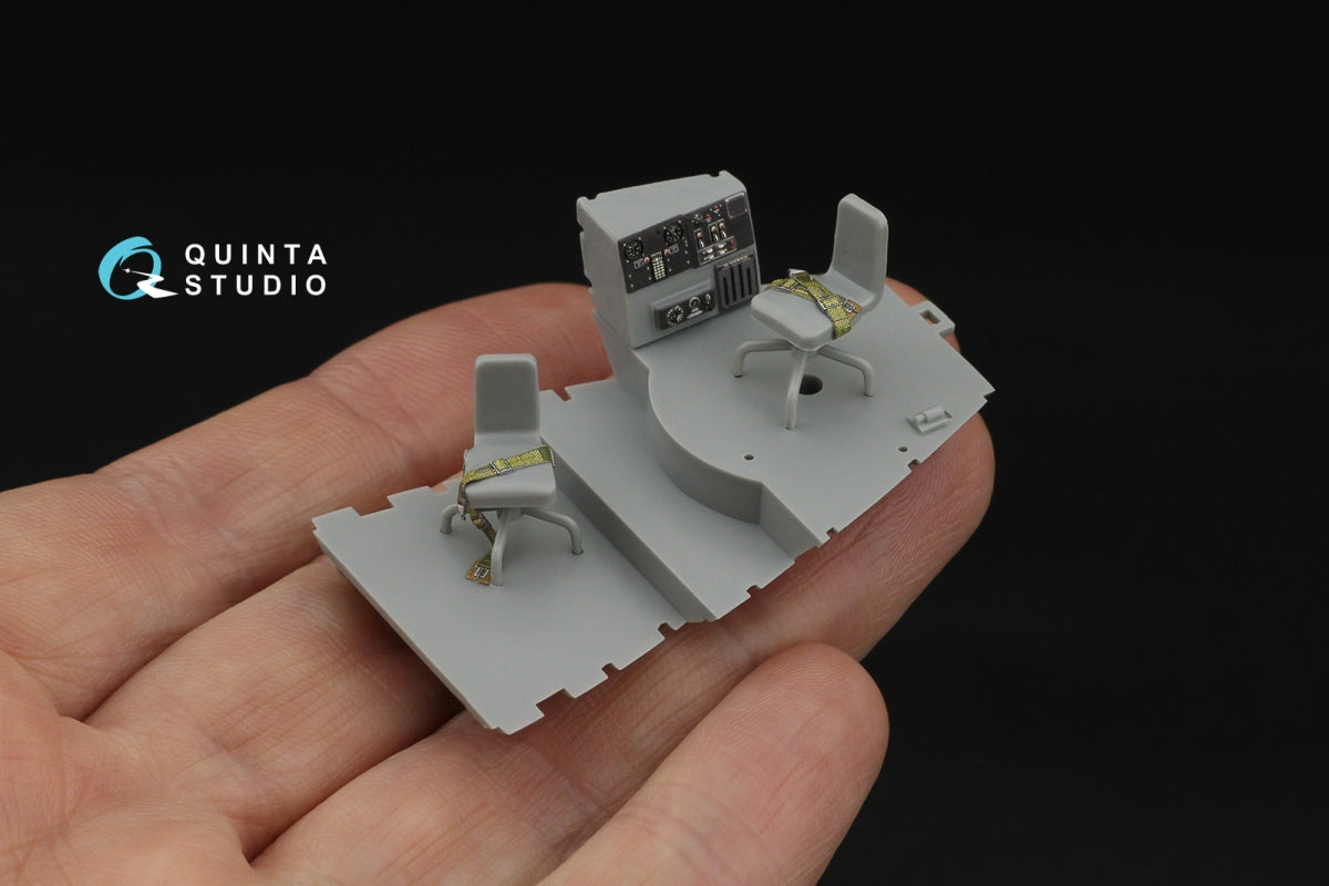 Quinta Studio QD48561 Boeing B-17G 3D-Printed &amp;amp; coloured Interior on decal paper (HK models) 1/48 – immagine 11