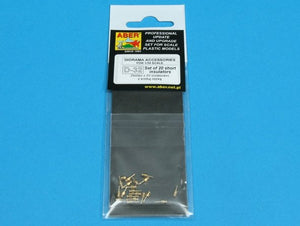 Aber 35D32 Set of 20 short insulators 1/35 – imagen 3