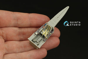 Quinta Studio QD48313 Fw 190A-3 3D-Printed &amp;amp; coloured Interior on decal paper (Hasegawa) 1/48 – immagine 7