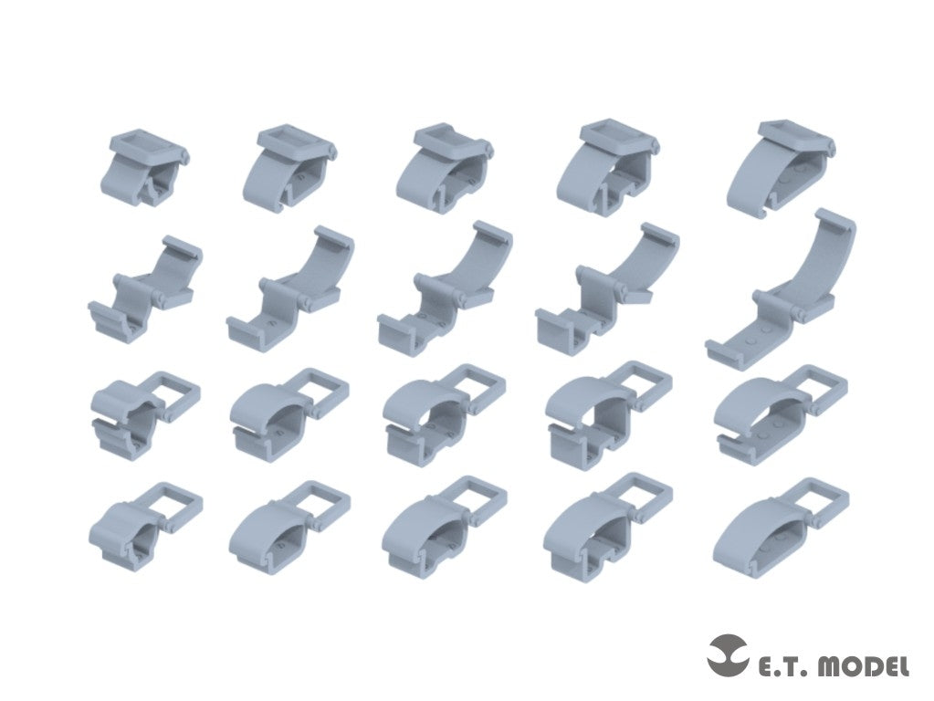 E.T. Model P35-278 WWII German Clamps (Type.2) 1/35 – imagen 2