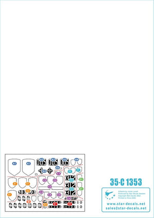 Star Decals 35-C1353 War in Ukraine 1 AZOV-Batalion 2014-2022 1/35 – immagine 2