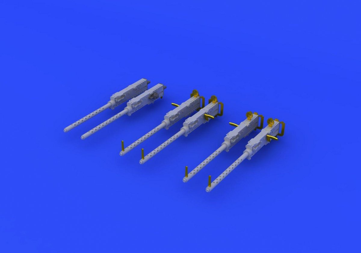 Eduard 672092 M-2 Browning guns 1/72 – immagine 3