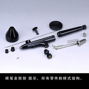 Border Model BD0303 BLACK FLAME PRO 0.5 mm Airbrush – immagine 3