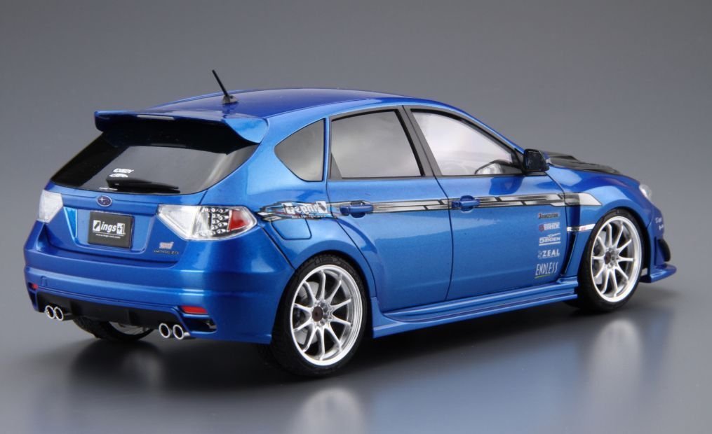 Aoshima 05423 GRB IMPREZA WRX STI 07 SUBARU 1/24 – Bild 3