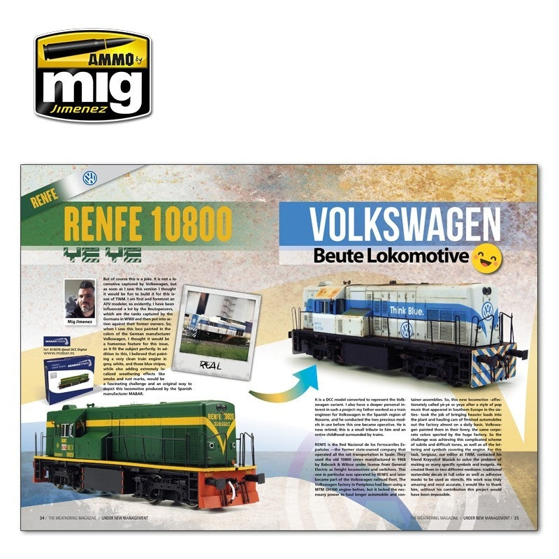 AMMO of Mig Jimenez 4523 - THE WEATHERING MAGAZINE 24 - Pod Nowym Kierownictwem: Ten Sam Pojazd, Nowy Właściciel (Polski)