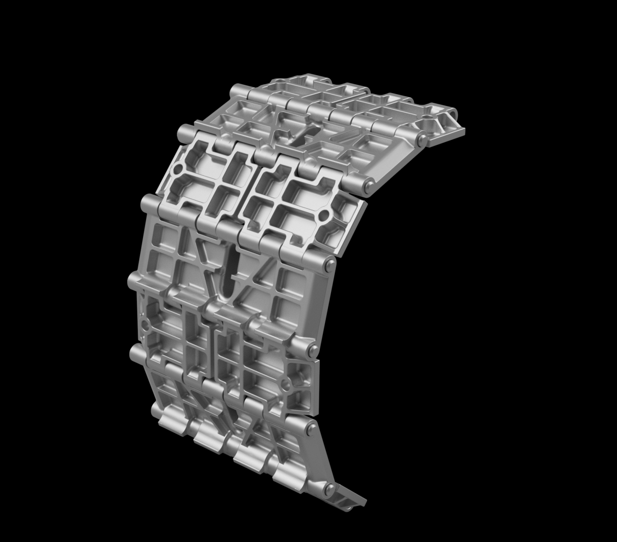 Panzer Art TR35-054 Chenilles T-34 500 mm à motif en « V » fendu 1942-43 1/35