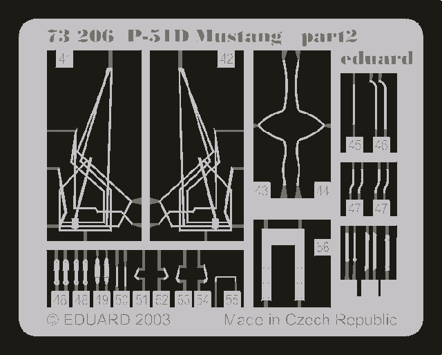 Eduard 73206 P-51D 1/72 TAMIYA – image 2