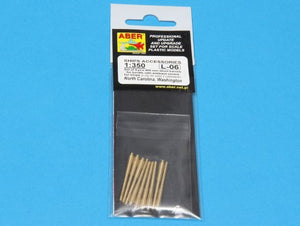 Aber 350L-06 Set of 9pcs 406mm short barrels for US ships for turrets without antiblast covers: North Carolina, Washington 1/350 – Bild 5