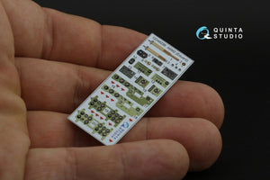 Quinta Studio QD48239 A6M2 Zero 3D-Printed &amp;amp; coloured Interior on decal paper (Eduard) 1/48 – immagine 2