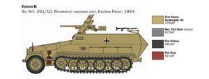 Italeri 7079 Sd.Kfz. 251/10 1/72 – zdjęcie 6