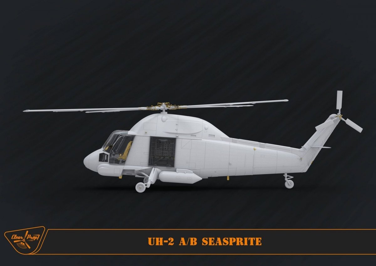 Hélice transparente ! Kit avancé CP72002 UH-2 A/B Seasprite ADVANCED au 1/72 – image 3