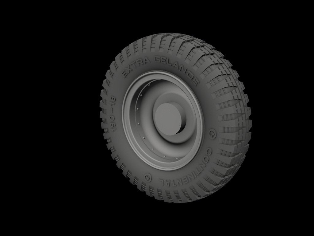 Panzer Art RE35-286 Roues de route pour Horch 1a (Gelande) 1/35 – image 2