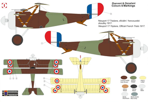 Kovozavody Prostejov KPM0256 Nieuport Triplane „France“ 1/72 – immagine 2