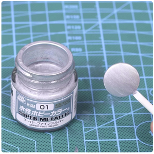 Mr.Color HSM-01 Aqueous Super Metalic - Superfine Silver – zdjęcie 2