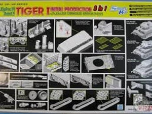 Dragon 6600 German PzKpfw VI Tiger Ausf.E (Initial Production, Leningrad 1942/1943) 1/35 – Bild 2