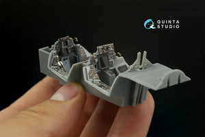 Quinta Studio QDS-48396 F-14B 3D-Printed coloured Interior on decal paper (Hobby Boss) (Small version) 1/48 – imagen 9