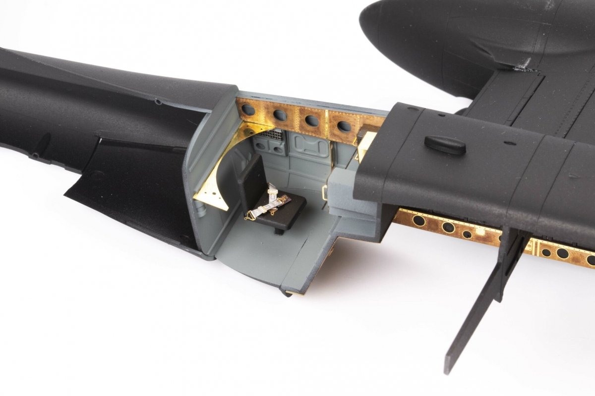 Eduard FE1263 B-26K Invader seatbelts STEEL ICM 1/48 – immagine 4