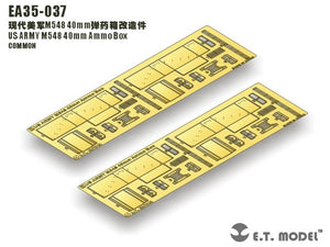 E.T. Model EA35-037 US ARMY M548 40mm Ammo Box 1/35 – immagine 2