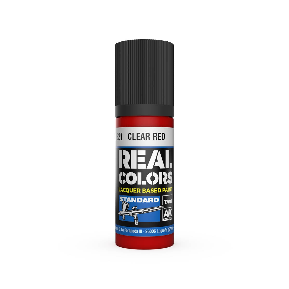 AK Interactive RC821 Clear Red 17 ml – imagen 2