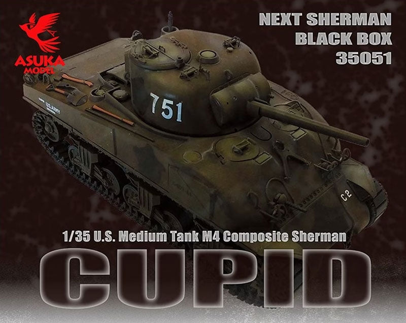 Asuka 35-051 U.S. Medium Tank M4 Composite 1/35