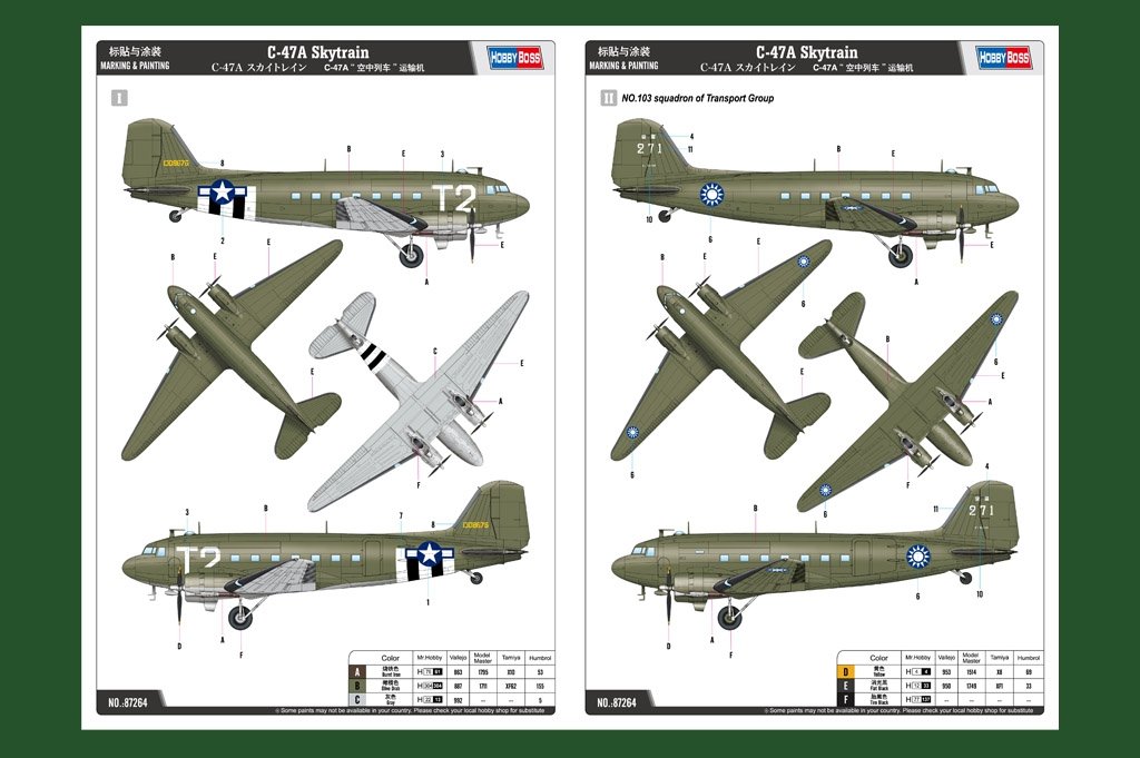 Hobby Boss 87264 C-47A Skytrain 1/72 – Bild 2