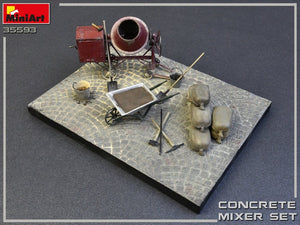 MiniArt 35593 CONCRETE MIXER SET 1/35 – image 2