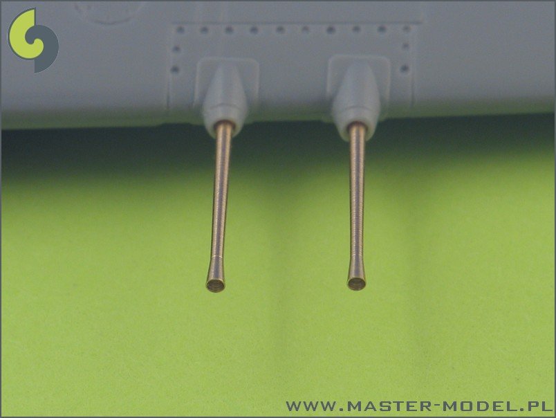 Master AM-48-021 Japanese Type 99 20mm Mark 2 gun barrels (4pcs) 1/48 – immagine 2