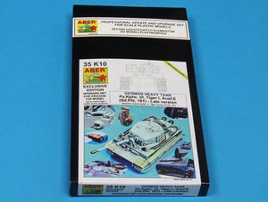 Aber 35K10 Pz.Kpfw. VI Ausf.E (Sd.Kfz.181) Tiger I – Late version (premium set) 1/35 – zdjęcie 13