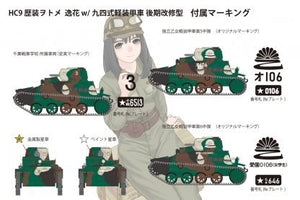 Fine Molds HC09 Itsuka w/ Type 97 Tankette Late 1/35 – imagen 4