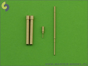 Master AM-32-041 He-162 Salamander - armament and detail set (MG 151 barrel tips, nose gear indicator and Pitot Tube) 1/32