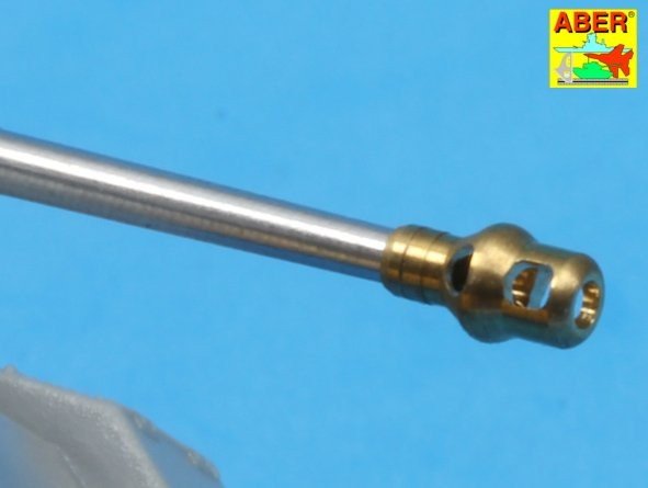 Aber 72L-52 Lufa 75mm Pak 39/L/48 do niemieckiego działa Jagdpanzer IV / German 75mm Pak 39/L/48 gun barrel for Jagdpanzer IV 1/72 – immagine 4