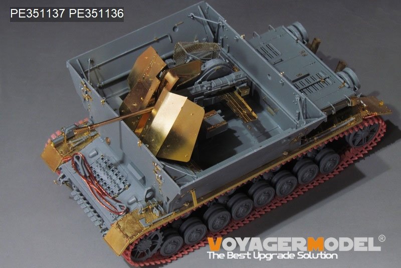 Voyager Model PE351136 WWII German &amp;quot;MOBELWAGEN&amp;quot; Fenders (For BORDER BT-007) 1/35 – immagine 2