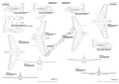 Kagero 7117 The Messerschmitt Me 163 Komet EN/PL – immagine 4