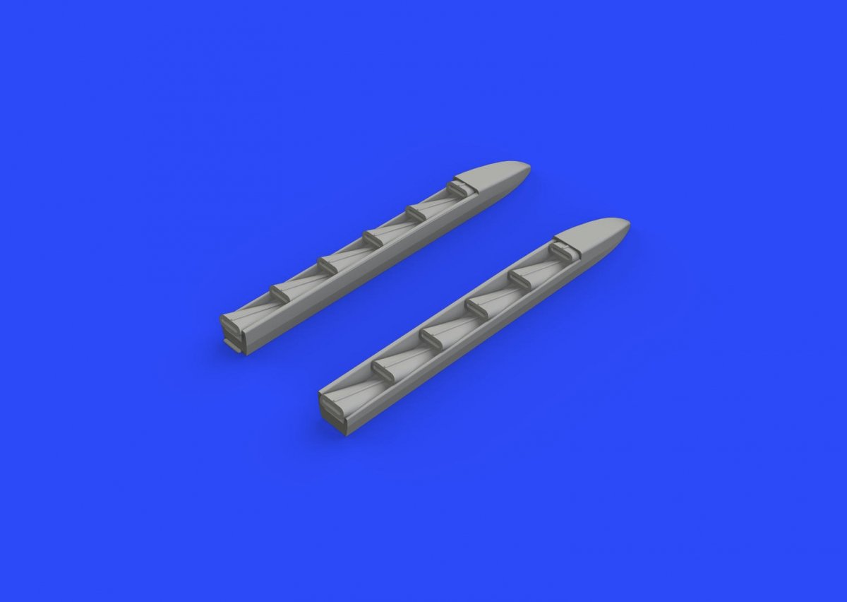 Eduard 672202 Ki-61-Id exhaust stacks TAMIYA 1/72 – immagine 2