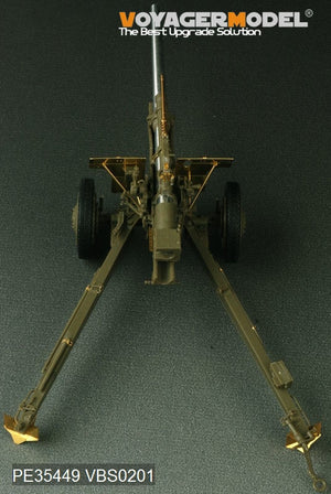 Voyager Model PE35449 WWII US 3inch M5 ATG/w M1 or 105mm Howitzer M2A1Carriage 2in1 For AFV CLUB 35S64 and 35160 1/35 – immagine 8