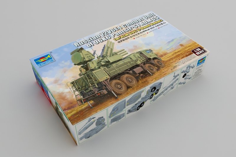 Trumpeter 01061 Russian 72V6E4 Combat Unit of 96K6 Pantsir-S1 ADMGS(w/RLM SOC S-band Radar) 1/35 – zdjęcie 2
