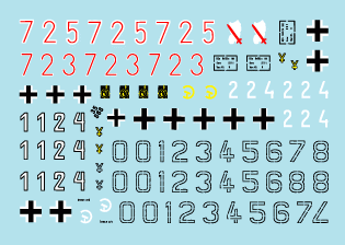 Star Decals 35-868 German Tanks in Italy 3 1/35 – imagen 3