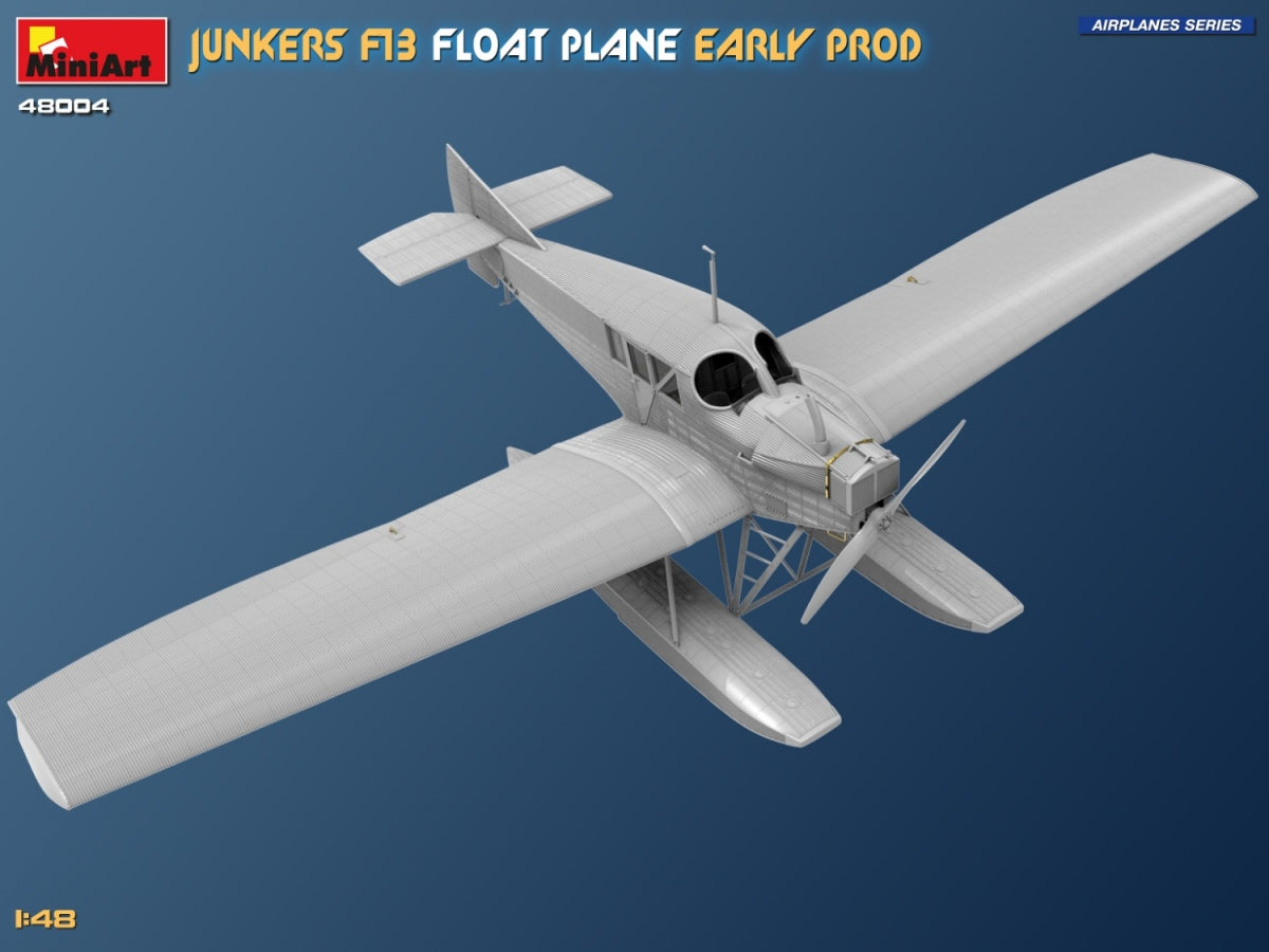 MiniArt 48004 Junkers F13 Float Plane. Early Prod 1/48 – zdjęcie 4