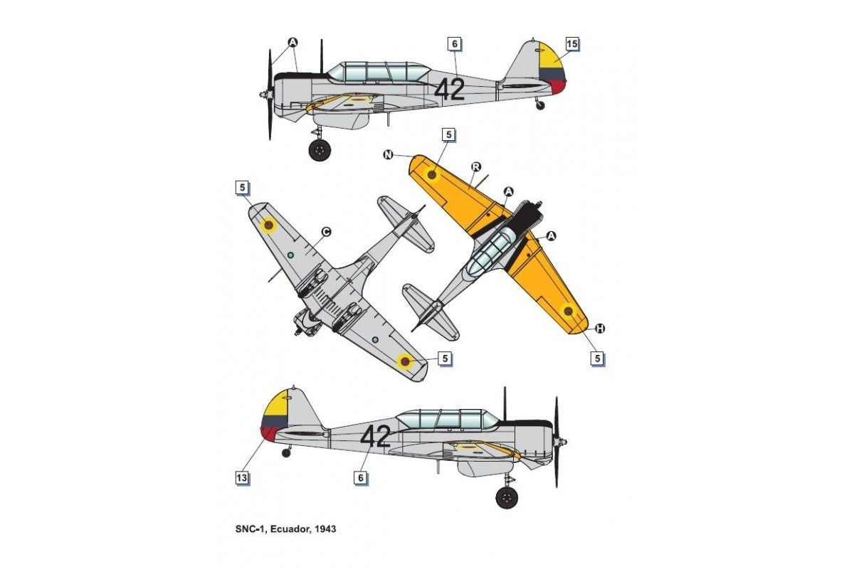 Dora Wings 48041 Curtiss-Wright SNC-1 Falcon II 1/48 – Bild 4