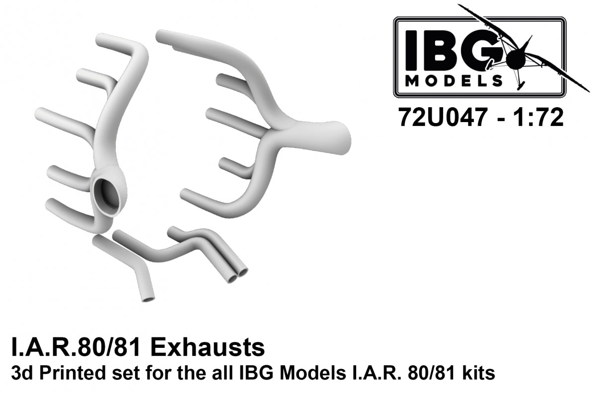 Échappements IBG 72U047 IAR 80/81 1/72