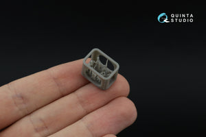 Quinta Studio QD+48553 Schwimmwagen type 166 3D-Printed &amp;amp; coloured Interior on decal paper (Tamiya) (with 3D-printed resin parts) 1/48 – immagine 7
