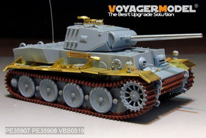 Voyager Model PE35907 WWII German Pz.Kpfw.VI Ausf.C/B (VK36.01) Fenders for REVOSYS 1/35 – imagen 3