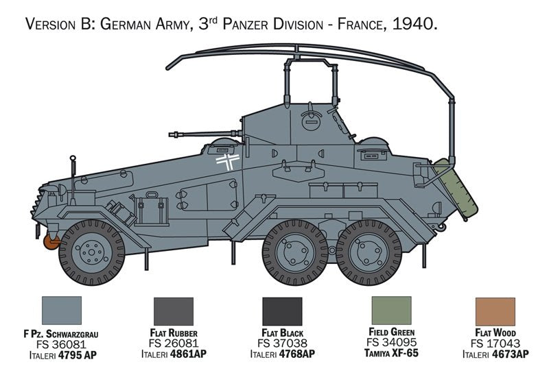 Italeri 6433 Sd.Kfz.232 6-Rad 1/35 – Bild 4