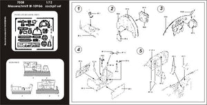 Aires 7008 Messetschmitt Bf 109G cockpit set 1/72 HASEGAWA – Bild 2