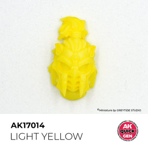 AK Interactive AK17014 LIGHT YELLOW – QUICK GEN COLOR 18ml