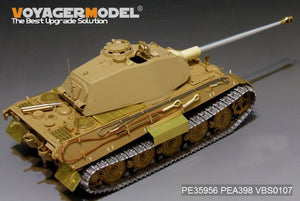 Voyager Model PE35956 WWII German King Tiger (Porsche Turret) For MENG TS-037 1/35 – immagine 9
