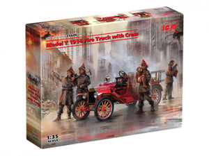 Camion de pompiers ICM 35606 Modèle T 1914 avec équipage 1/35 – image 13