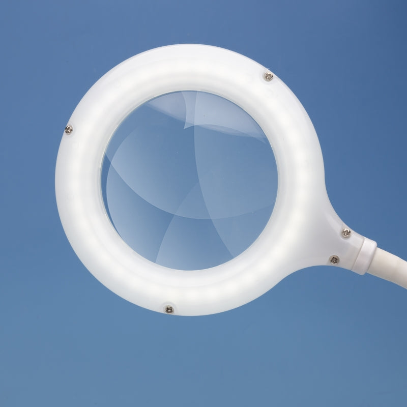 Lightcraft LC8080USB-EU Compact LED Desk Magnifier Lamp / Kompaktowa Biurkowa Lampka Powiększająca LED – immagine 5
