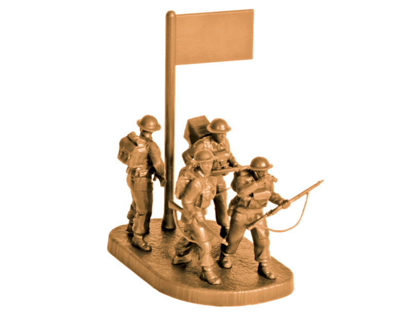 Zvezda 6226 British Recon Team 1939-1945 (Art ofTactic) 1/72 – immagine 3